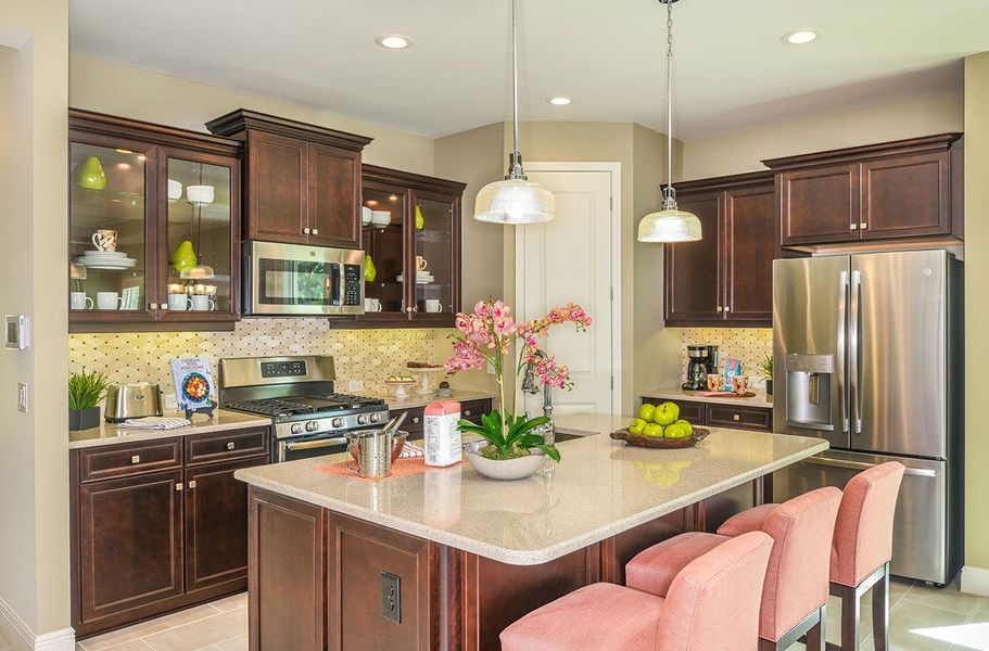 Representative furnished interior of a home built from the Fresh Spring by Neal Communities in Vicenza, Venice (Image 11).