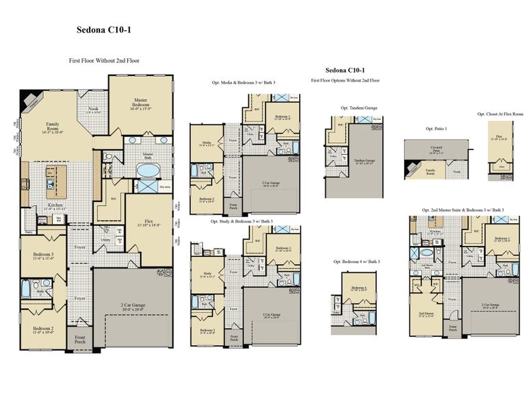 Sedona C10-1 Floor Plan