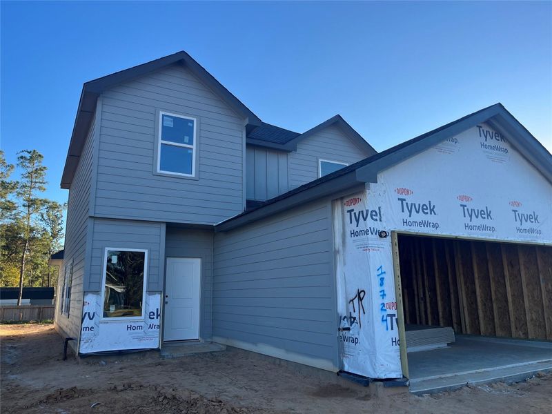 In-progress construction of a new home in The Enclave at Spring Branch, Montgomery, TX (Image 29).