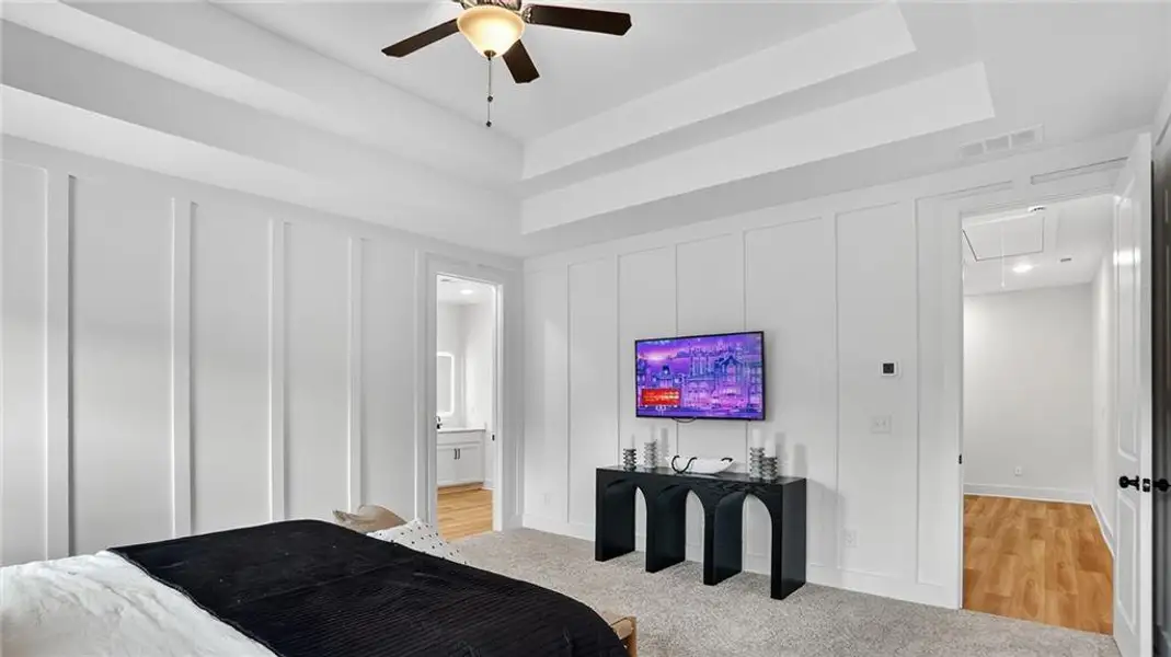Furnished interior view inside a new home in Governors Parc, Kennesaw (Image 6).