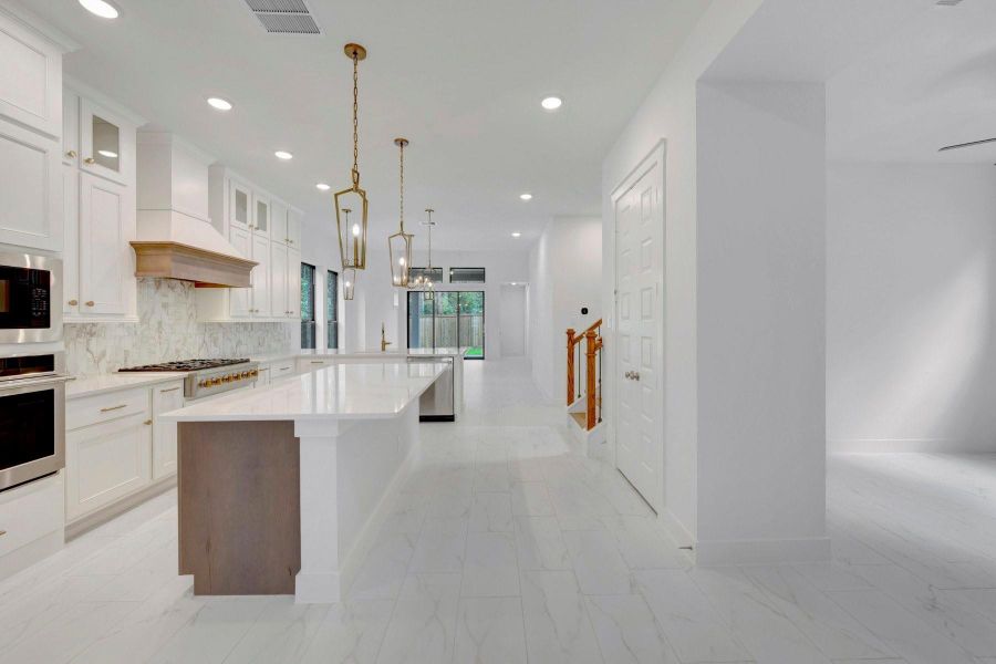 Furnished interior view inside a new home in The Highlands - Grove Collection, Porter (Image 17).