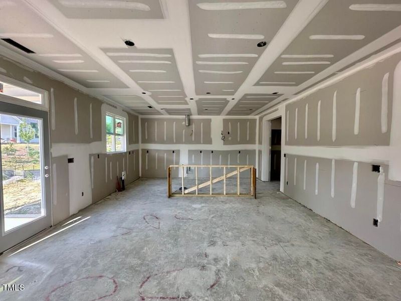 Spacious, unfurnished interior of a new home in Glenmere, Knightdale (Image 25). Spacious, unfurnished interior of a new home in Glenmere, Knightdale (Image 25).
