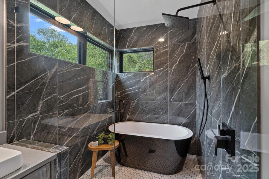 Furnished interior view inside a new home in , Charlotte (Image 17).