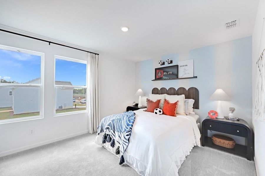 Furnished interior view inside a new home in Heritage River, Euharlee (Image 22).