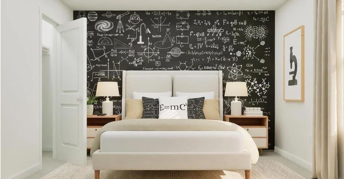 Bedroom 3. **Photos are a representation of the floor plan. This is not the actual homesite.**