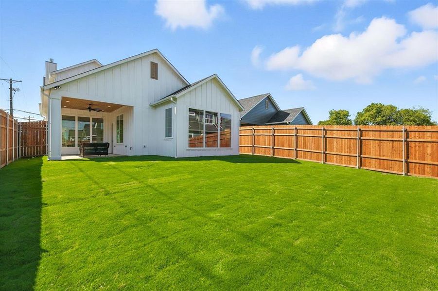 Front exterior of a new home in , Roanoke, TX, highlighting curb appeal (Image 26).