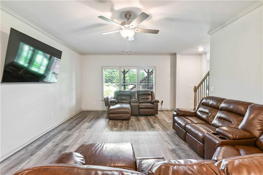 Furnished interior view inside a new home in , Auburn (Image 45).