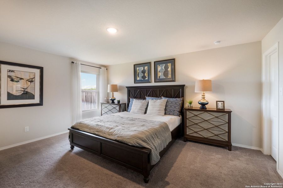 Furnished interior view inside a new home in Navarro Ranch: Cottage Collection, Seguin (Image 3). Furnished interior view inside a new home in Navarro Ranch: Cottage Collection, Seguin (Image 3).