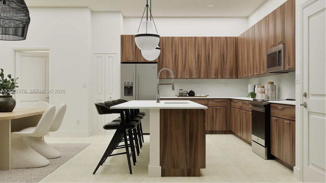 Furnished interior view inside a new home in Altessa at Wilton Manors, Wilton Manors (Image 14).