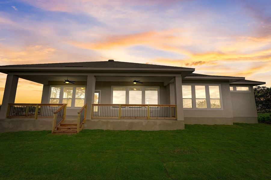 Representative exterior details of a home built from the The Livingston by David Weekley Homes in Thornebrook, Bulverde (Image 3). Representative exterior details of a home built from the The Livingston by David Weekley Homes in Thornebrook, Bulverde (Image 3).