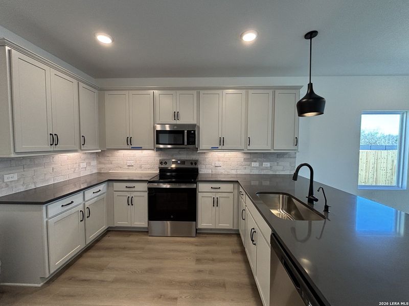 Furnished interior view inside a new home in The Summit at Saddlebrook Ranch 55's, Schertz (Image 14).