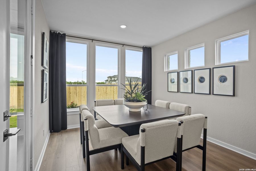 Furnished interior view inside a new home in The Parklands, Schertz (Image 11). Furnished interior view inside a new home in The Parklands, Schertz (Image 11).