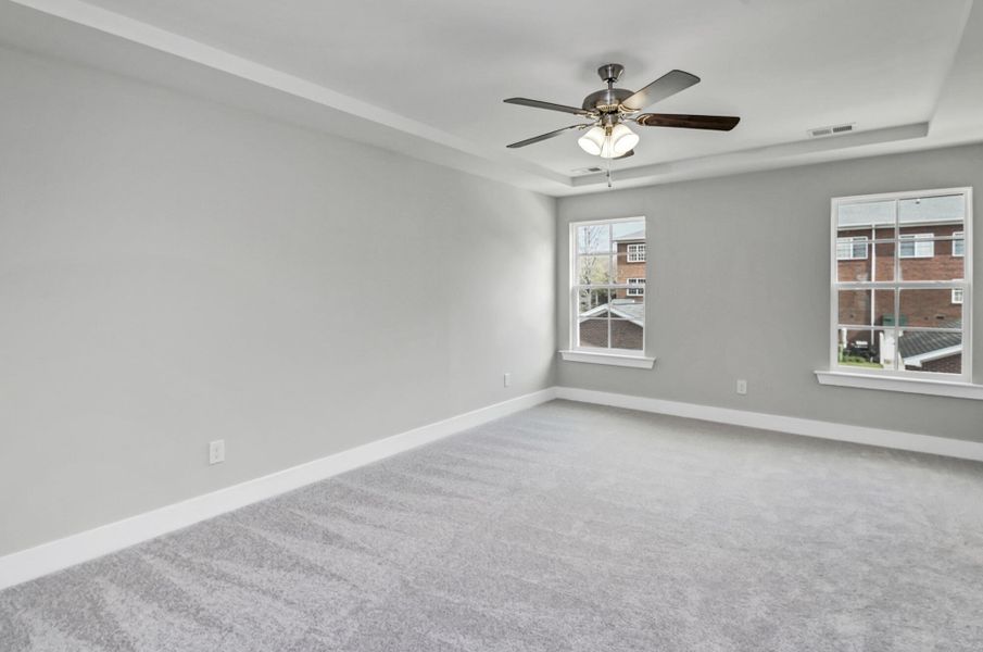 Spacious, unfurnished interior of a new home in Lake Carolina Townhomes, Columbia (Image 37).