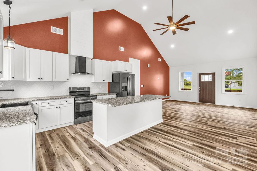 Furnished interior view inside a new home in , Shelby (Image 20).