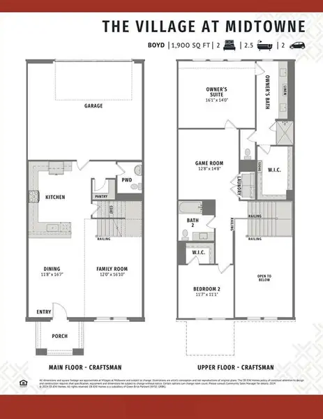 Whether you are just starting out or right sizing, our Craftsman elevation Boyd floor plan is the perfect home for you! Whether you are just starting out or right sizing, our Craftsman elevation Boyd floor plan is the perfect home for you!