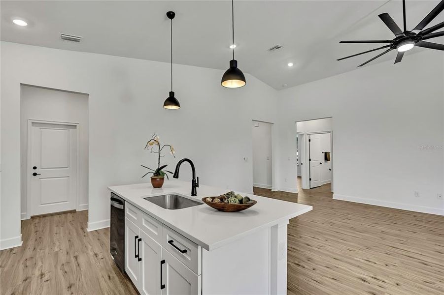 Furnished interior view inside a new home in , Brooksville (Image 9).