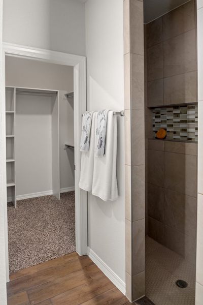 Representative furnished interior of a home built from the Ocotillo by View Homes in Summer Sky, El Paso (Image 26).