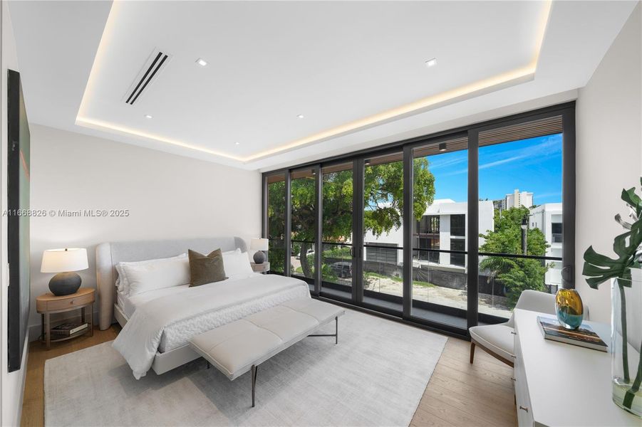 Furnished interior view inside a new home in , Sunny Isles Beach (Image 15).
