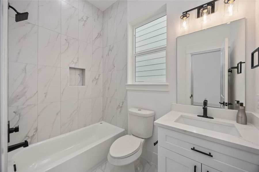 Furnished interior view inside a new home in , Houston (Image 8). Furnished interior view inside a new home in , Houston (Image 8).