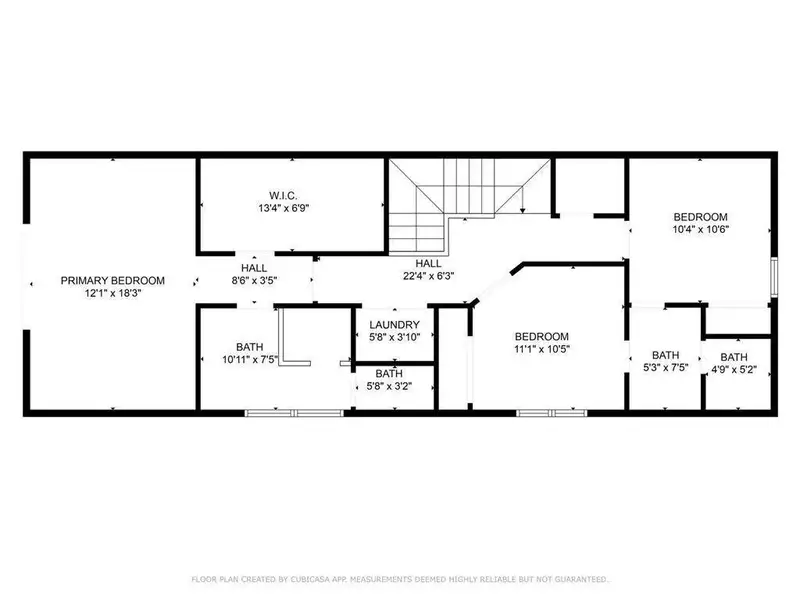 2D floor plan layout of this home in , Houston, TX (Image 6).
