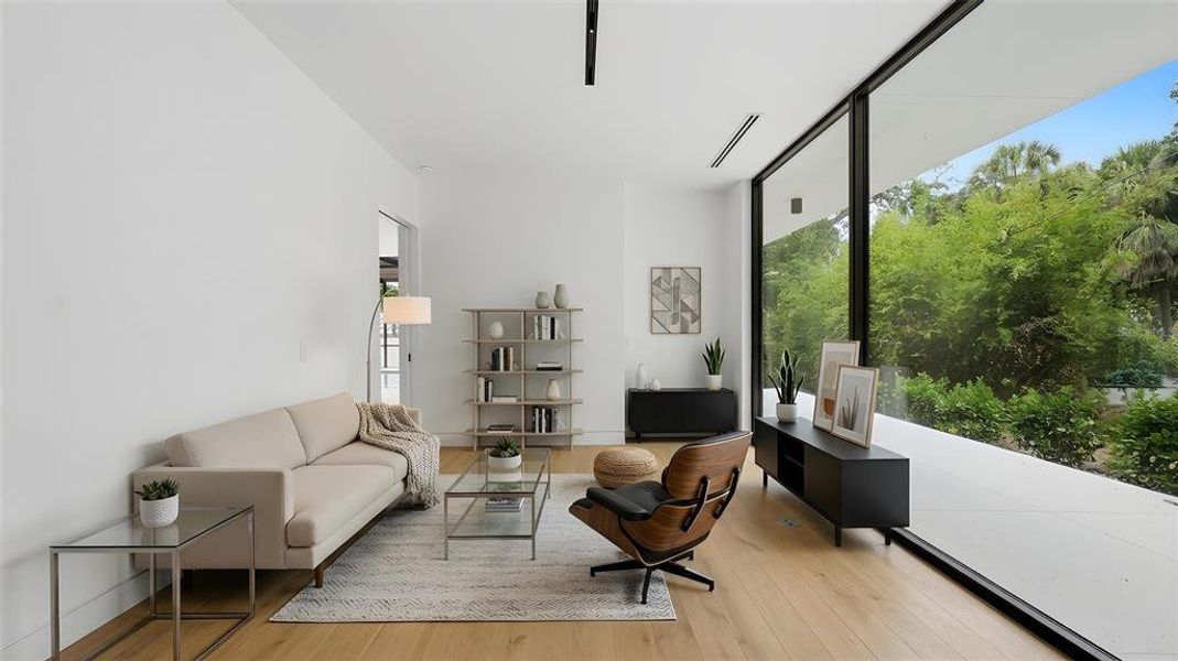 Furnished interior view inside a new home in , Sarasota (Image 12).