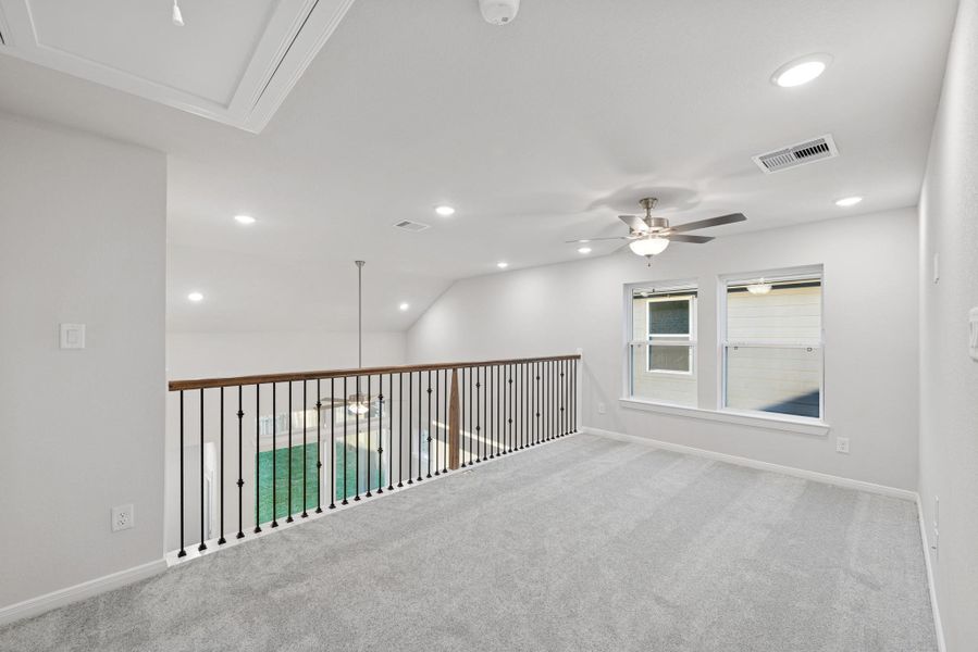 Spacious, unfurnished interior of a new home in The Grand Prairie 40’, Hockley (Image 24). Spacious, unfurnished interior of a new home in The Grand Prairie 40’, Hockley (Image 24).