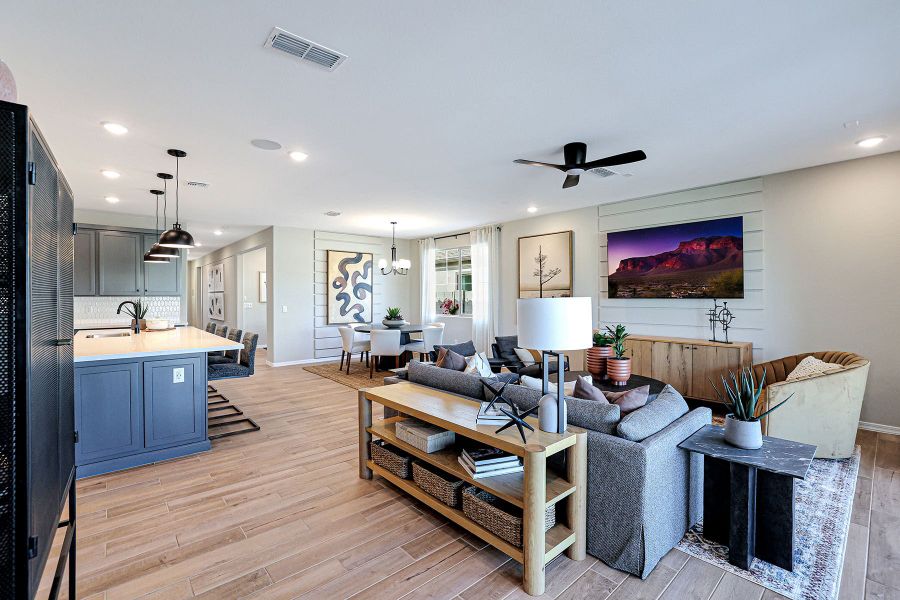 Representative furnished interior of a home built from the Sepia by Mattamy Homes in Empire Pointe, Queen Creek (Image 19).