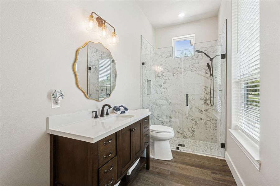 Furnished interior view inside a new home in , Highland Village (Image 35).