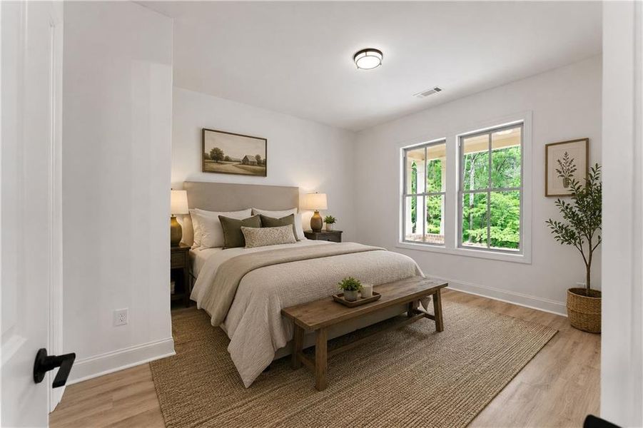 Furnished interior view inside a new home in , Waleska (Image 16).
