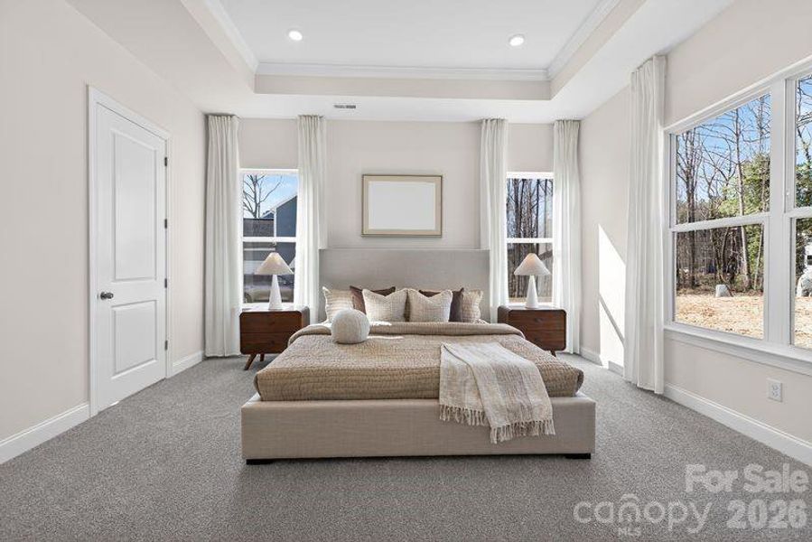 Furnished interior view inside a new home in Rolling Meadows, Mooresville (Image 9).