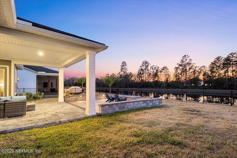 Exterior details and patio area of a home in , St. Johns (Image 32).