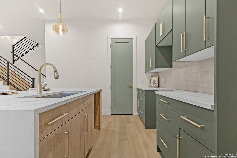 Furnished interior view inside a new home in , San Antonio (Image 9).
