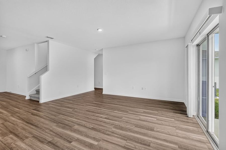 Representative unfurnished interior of a home built from the Kingfisher by Taylor Morrison in Waterstone, Groveland (Image 19).