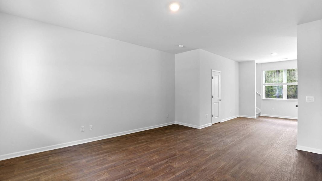 Representative unfurnished interior of a home built from the BRANDON by D.R. Horton in Rivers Reach, Yemassee (Image 15).