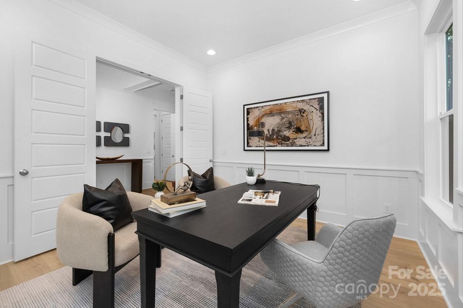 Furnished interior view inside a new home in , Lancaster (Image 28).