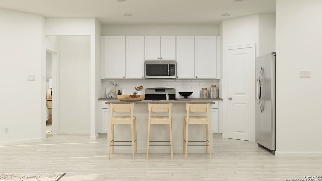 Furnished interior view inside a new home in , Corpus Christi (Image 15).