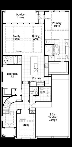 Downstairs Floor Plan