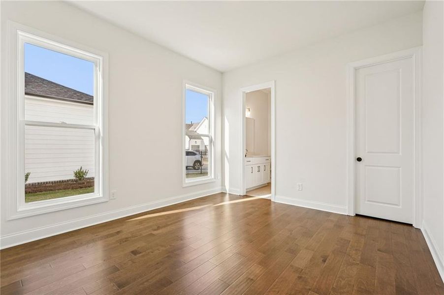 Spacious, unfurnished interior of a new home in Promenade at Sawnee Village, Cumming (Image 39).