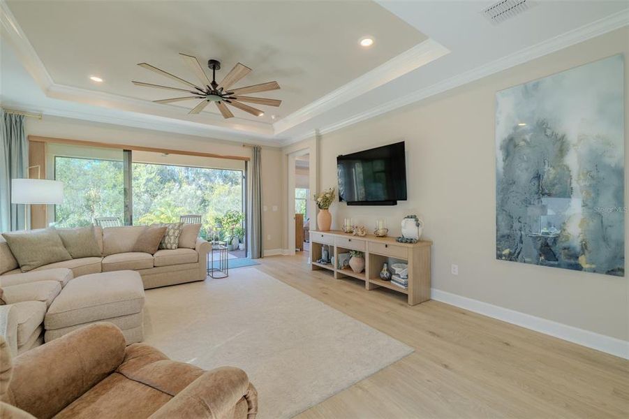 Furnished interior view inside a new home in , Wesley Chapel (Image 30). Furnished interior view inside a new home in , Wesley Chapel (Image 30).