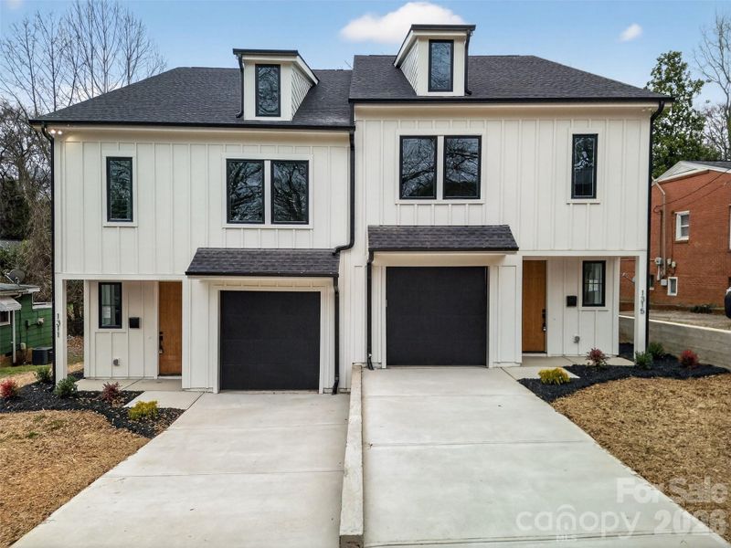 Front exterior of a new home in , Charlotte, NC, highlighting curb appeal (Image 2). Front exterior of a new home in , Charlotte, NC, highlighting curb appeal (Image 2).