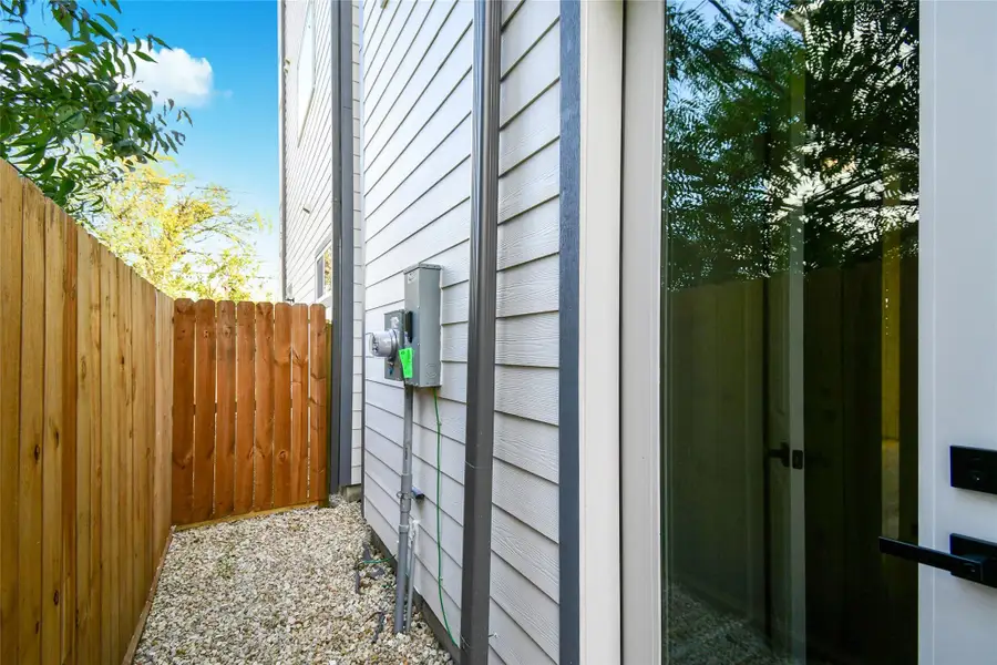 independent backdoor entry door.