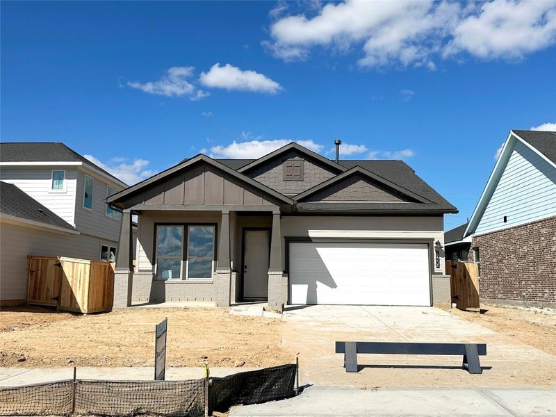 In-progress construction of a new home in 45' Traditional Homes at Elyson, Katy, TX (Image 6). In-progress construction of a new home in 45' Traditional Homes at Elyson, Katy, TX (Image 6).
