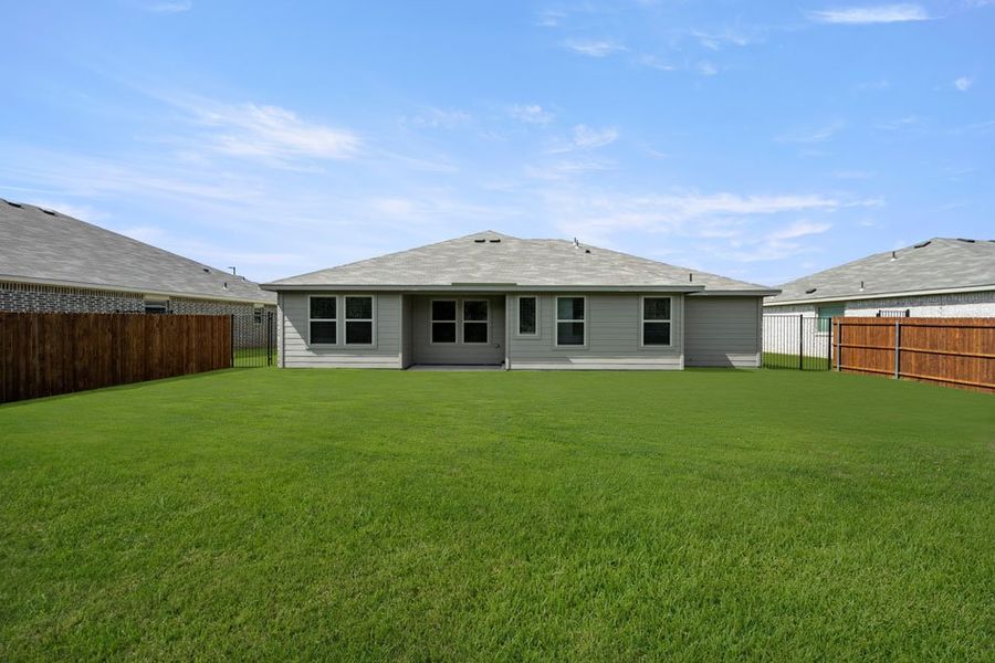 Front exterior of a new home in Mountain Valley, Burleson, TX, highlighting curb appeal (Image 29).
