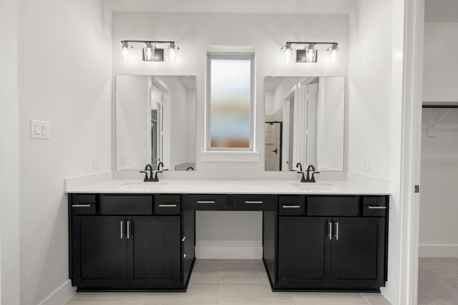 Furnished interior view inside a new home in Discovery Collection at Bridgewater, Midlothian (Image 8).