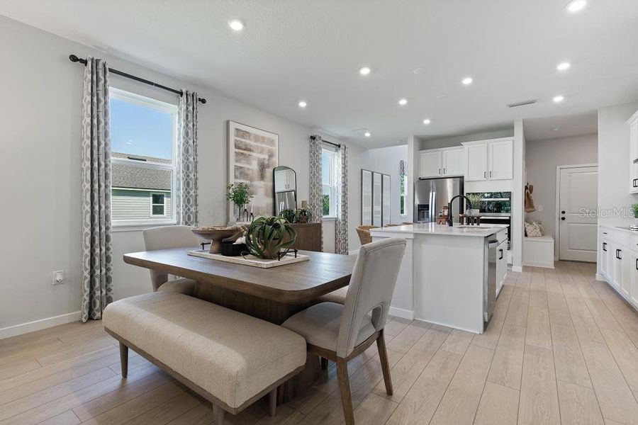 Furnished interior view inside a new home in Seminole Palms, Palm Coast (Image 40).