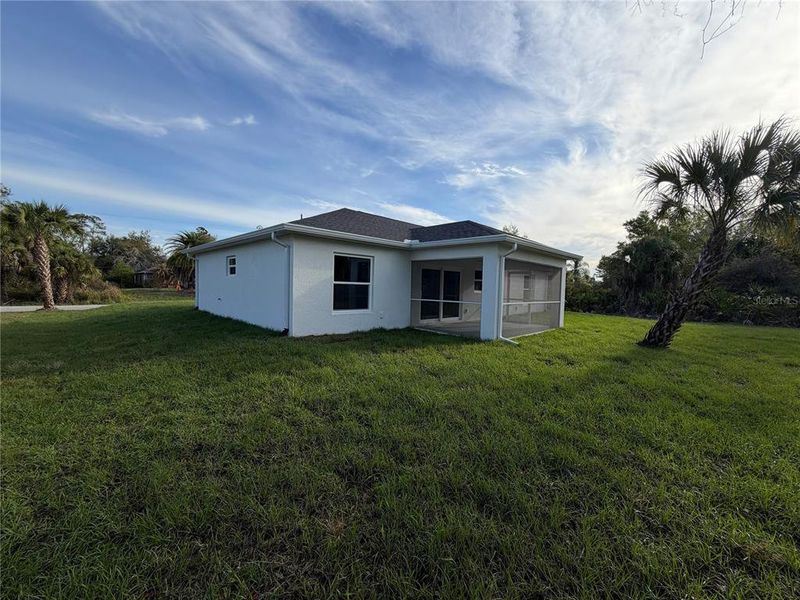 Exterior details and patio area of a home in , North Port (Image 3). Exterior details and patio area of a home in , North Port (Image 3).