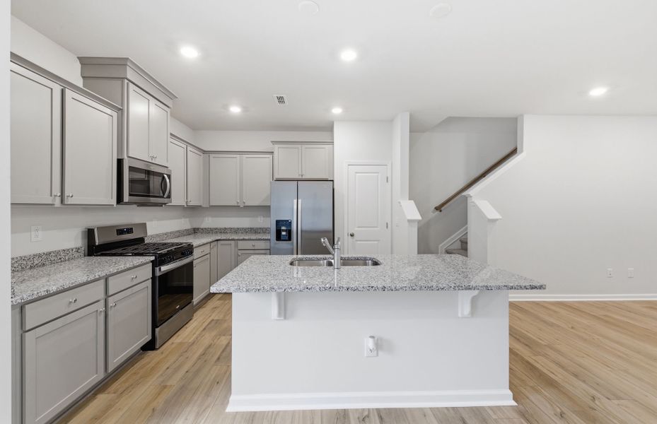Furnished interior view inside a new home in Flemingfield, Greensboro (Image 7).