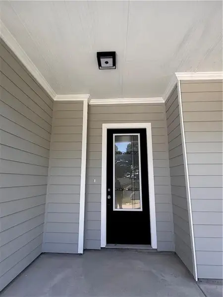 Exterior details and patio area of a home in , Lithonia (Image 19).