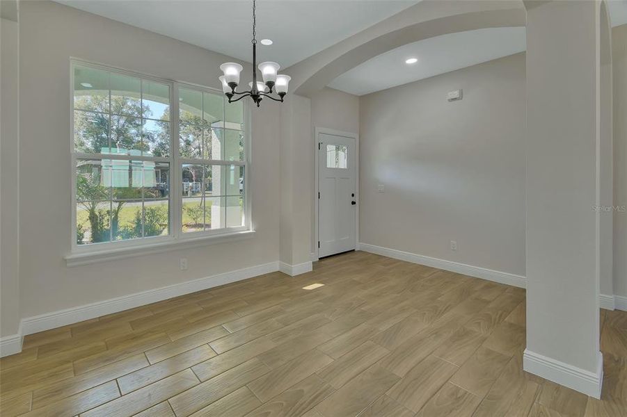 Foyer and Dining Room/Flex Room