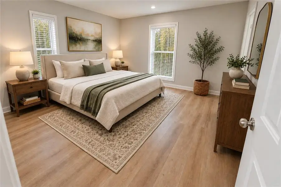 Furnished interior view inside a new home in , Blairsville (Image 9). Furnished interior view inside a new home in , Blairsville (Image 9).
